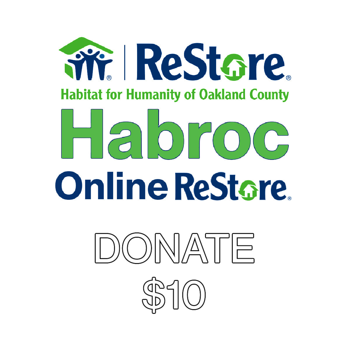 ReStore Donation - Habroc - Online ReStore