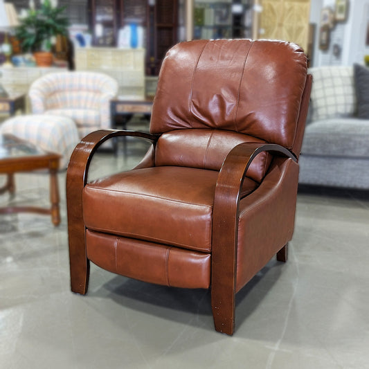 Modern Faux Leather Recliner