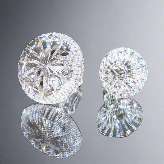 PAIR Waterford Crystal Bottle Stoppers (Sold Separately) - Habroc - Online ReStore