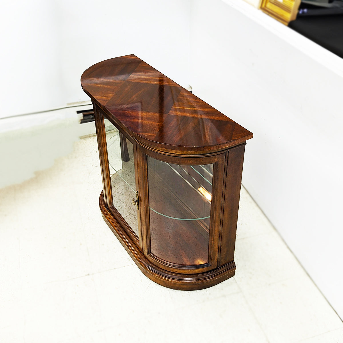 Small Curio Display Cabinet - Habroc - Online ReStore