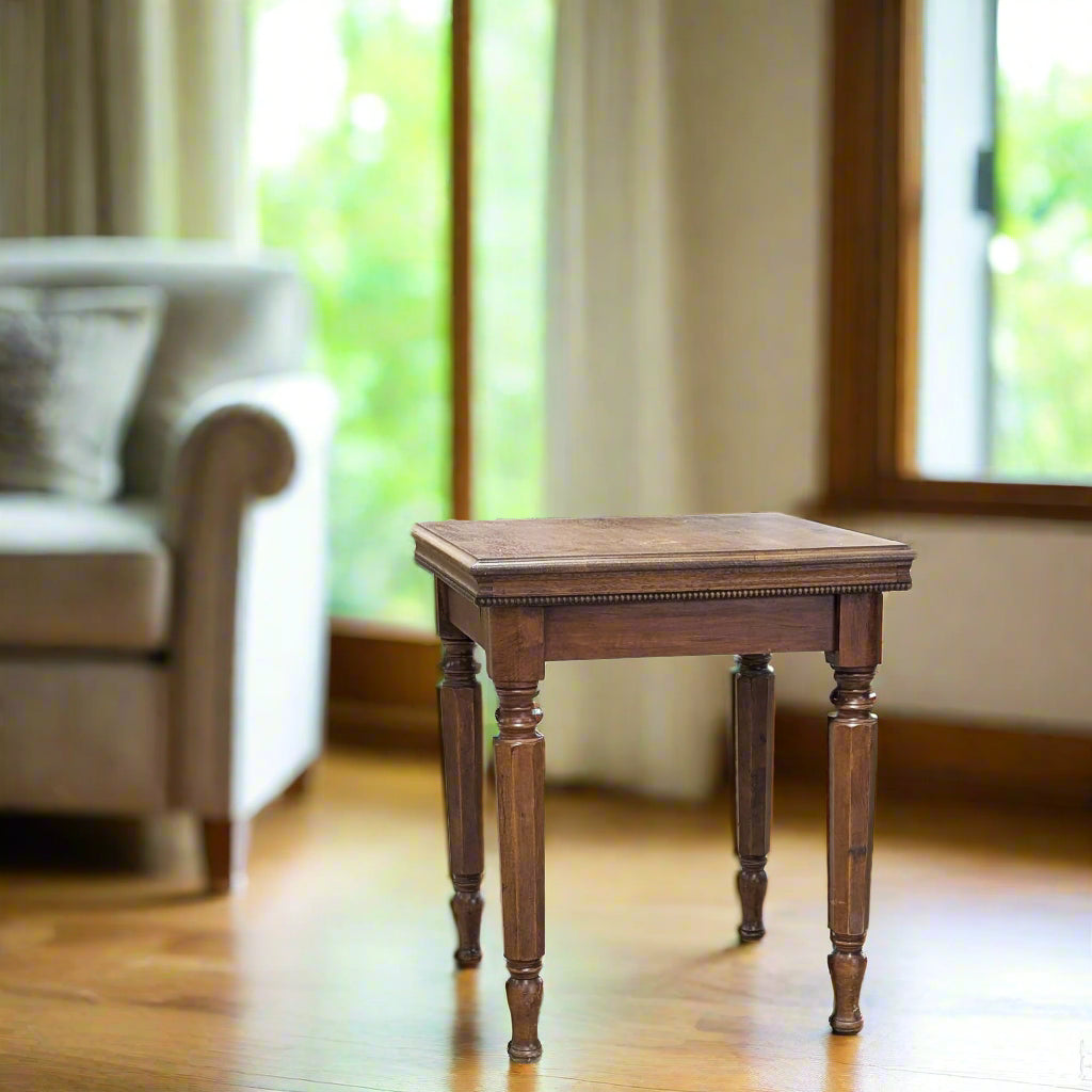 Solid Wood End Table