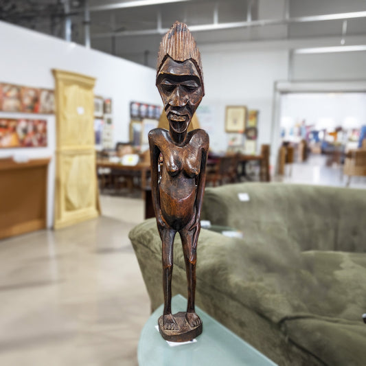 Vintage African Carved Sculptures - Habroc - Online ReStore